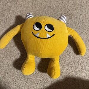 Nibbles the Book Monster Plush Emma Yarlett Kane Miller Yellow Corduroy Toy Boho